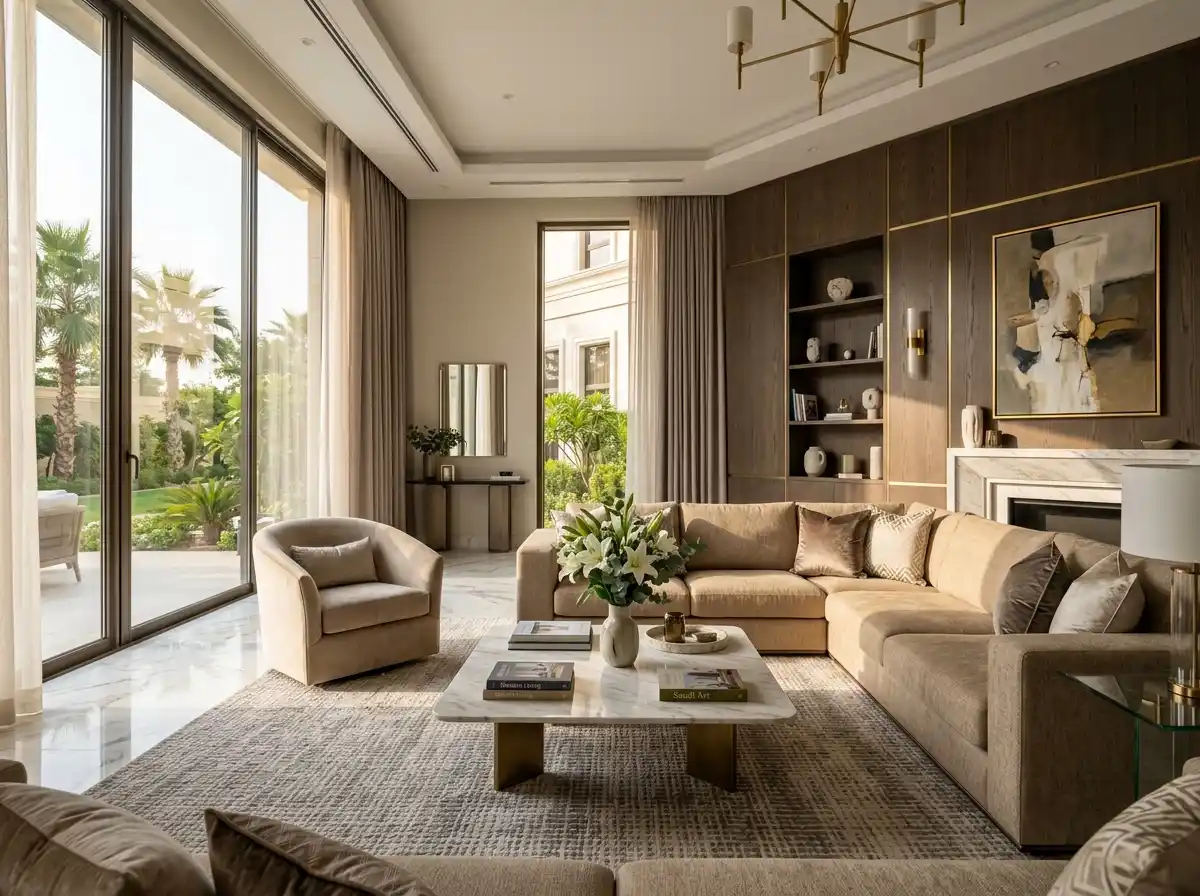 خدمات الديكورات والتشطيبات الداخلية من الهيكل المعماري